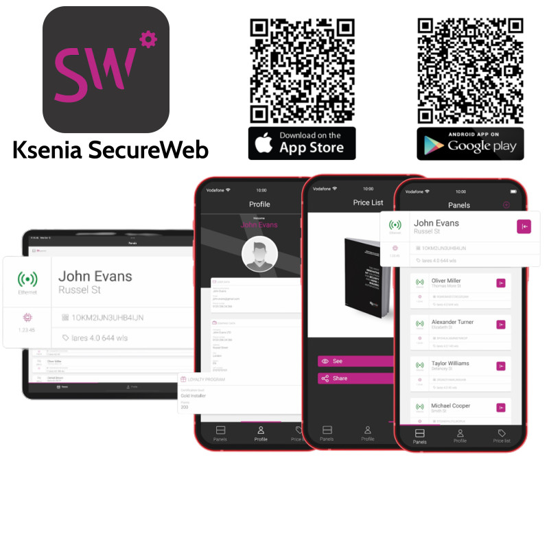 APP KSENIA SECUREWEB - KSENIA SECURITY